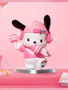 Hello Kitty And Friends Pink Party Series Figures. "Pochacco"